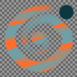 Colourize: Dark cyan is changed to the same brightness as the orange
