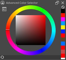 Krita dock headers