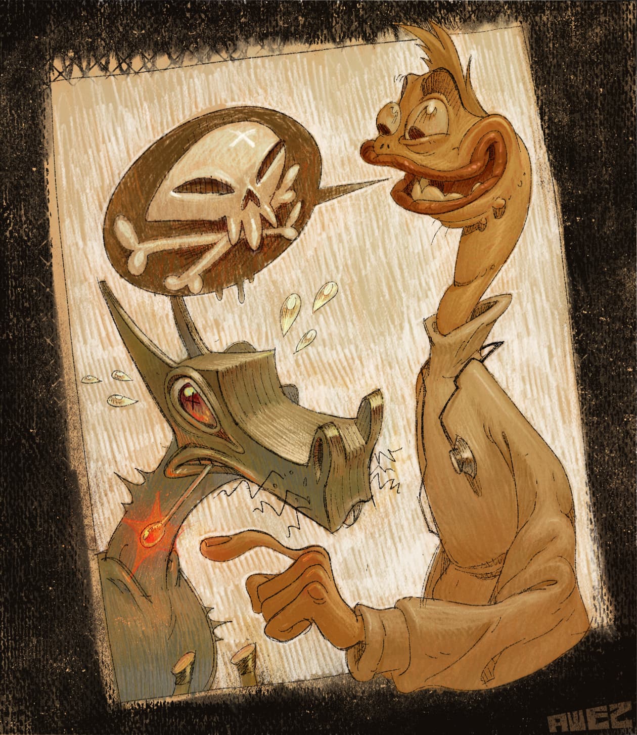 Doctor doctor give me the news Finished Artworks Krita Artists