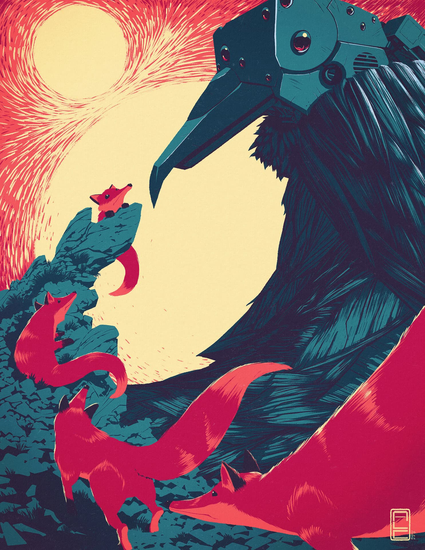 Monthly Art Challenge – April 2024 – Topic: Animal Curiosity. Challenge