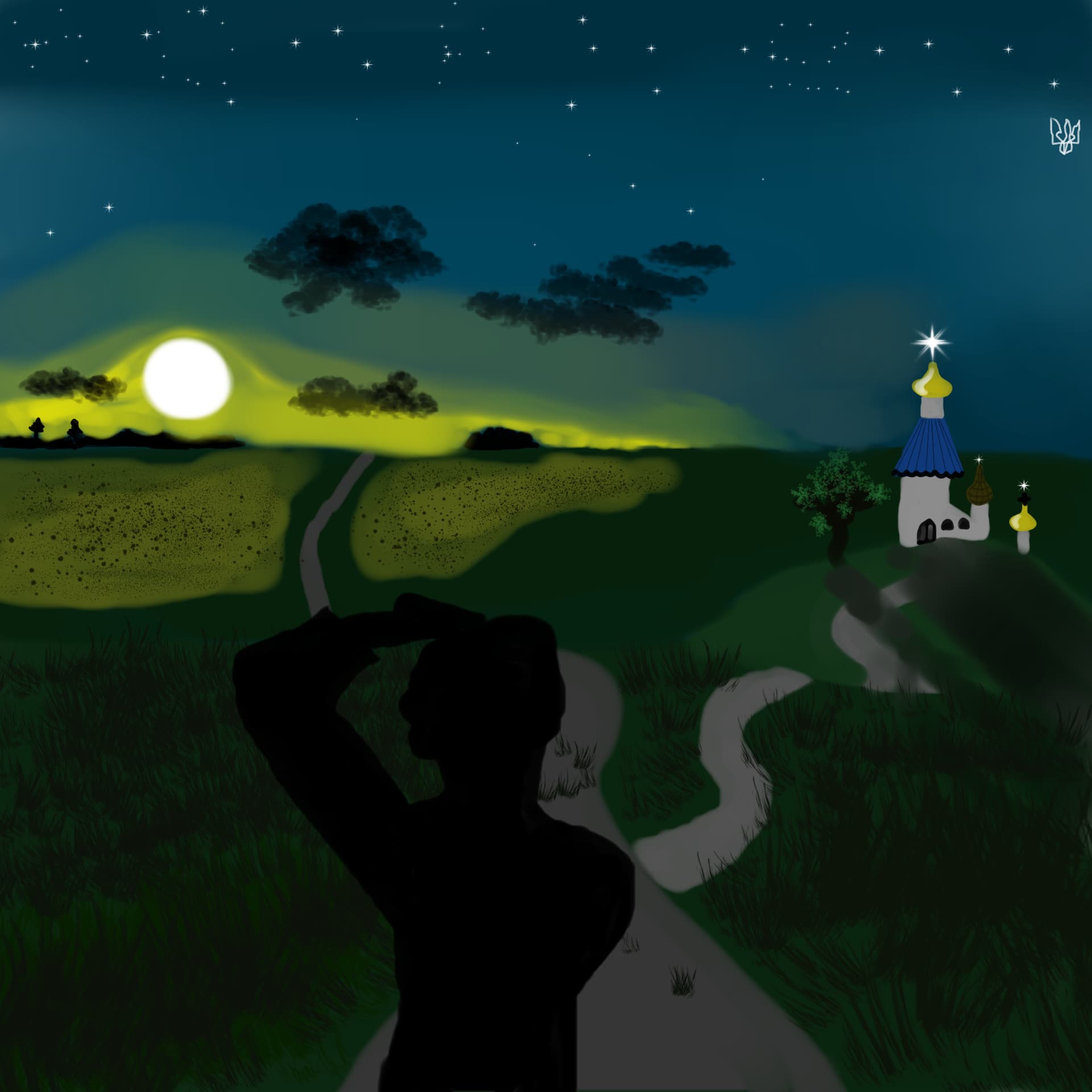 New hope painting in Krita - Finished Artworks - Krita Artists
