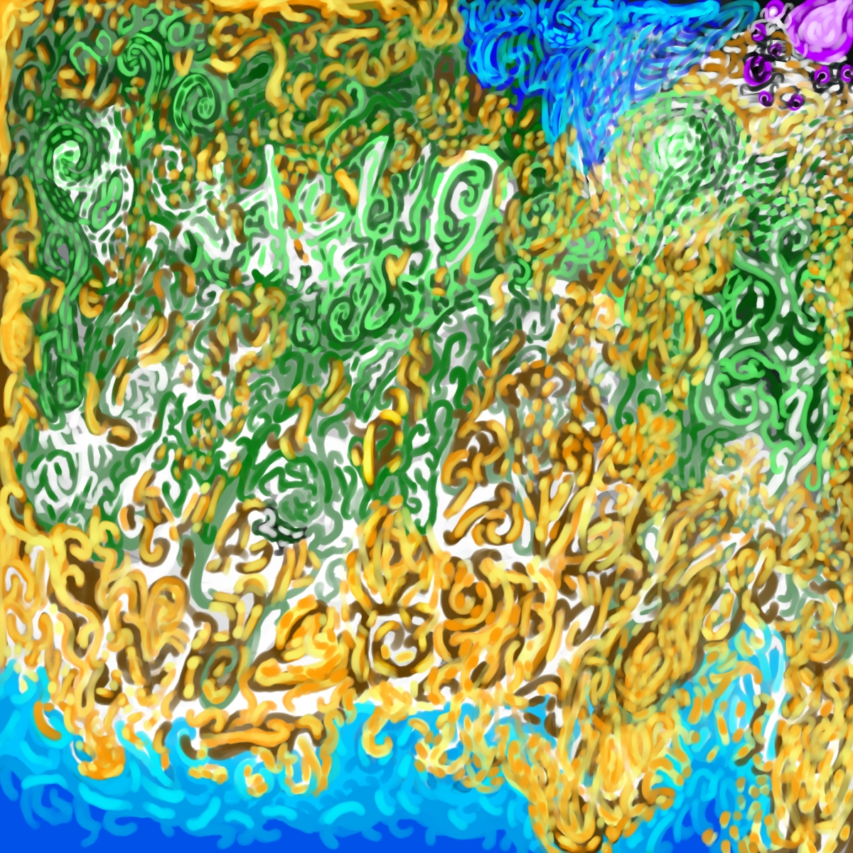 Another abstract drawing I made a while ago - Finished Artworks - Krita ...