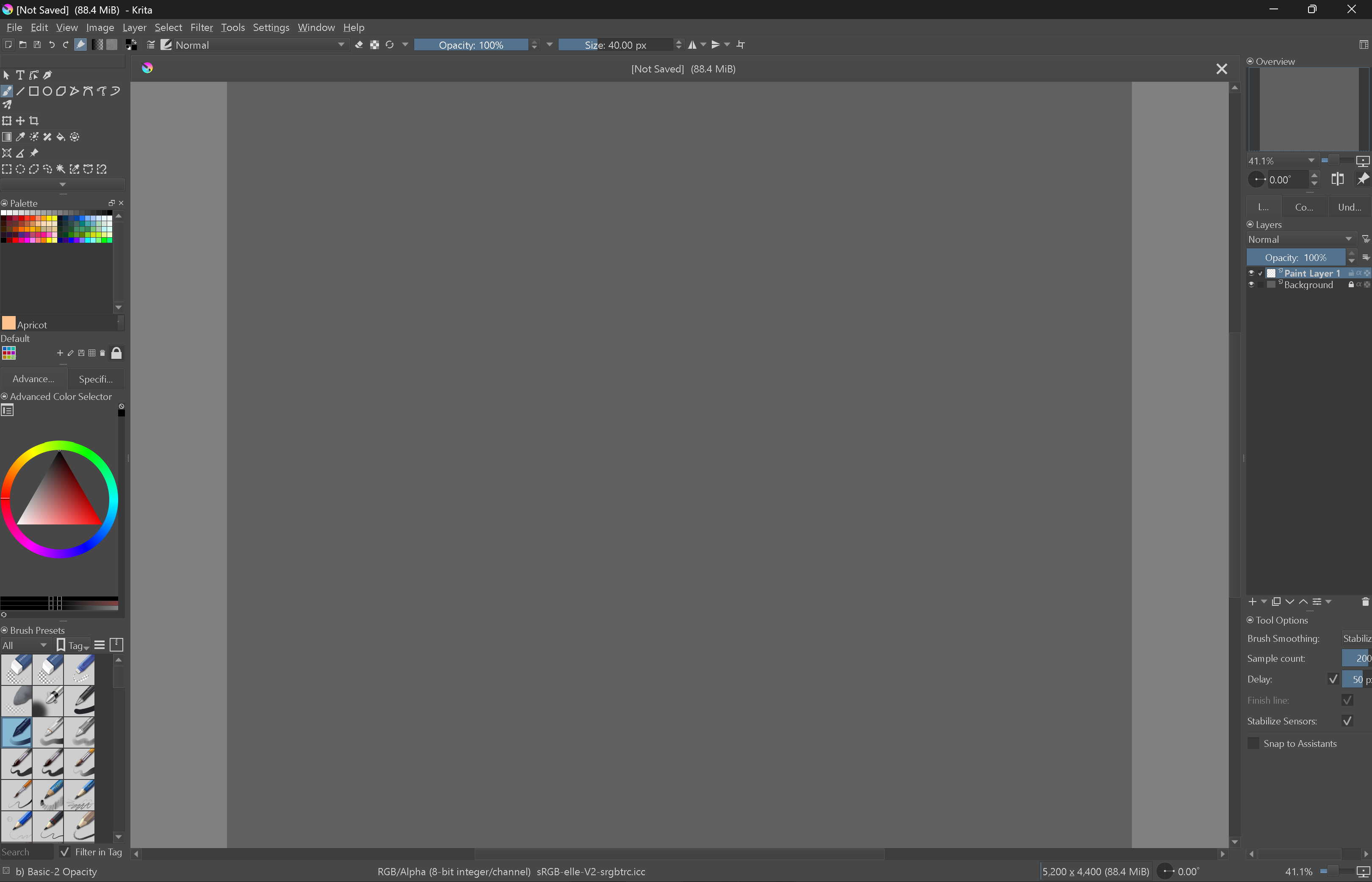 New krita update made my buttons too small, unsure how