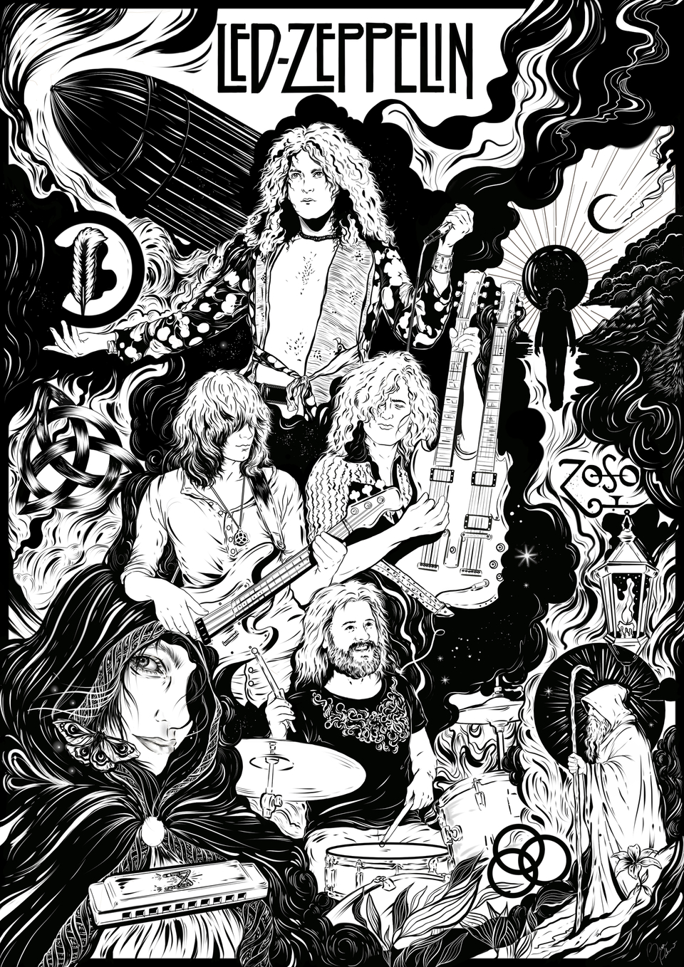Led Zeppelin – A Visual Tribute to Transformation - Finished