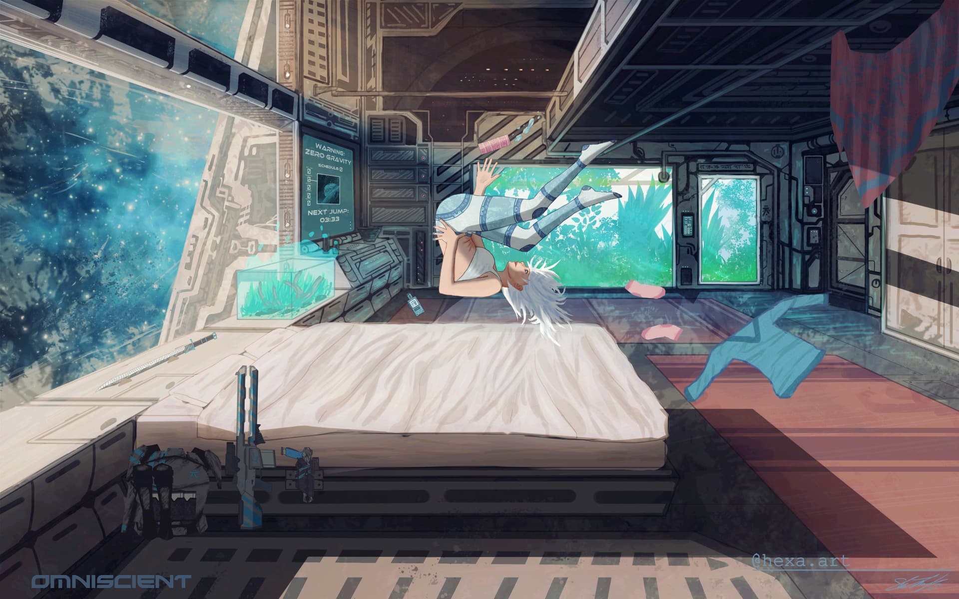 Zero Gravity - Finished Artworks - Krita Artists