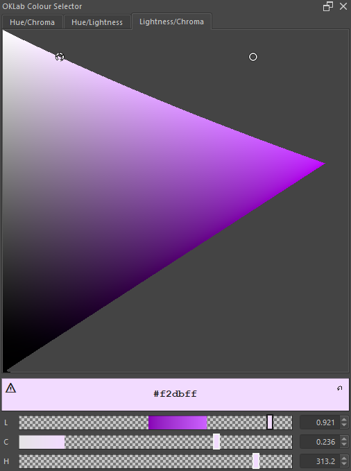 non-Uniform Perceptual OKlab color picker - Plugins and Scripts - Krita ...