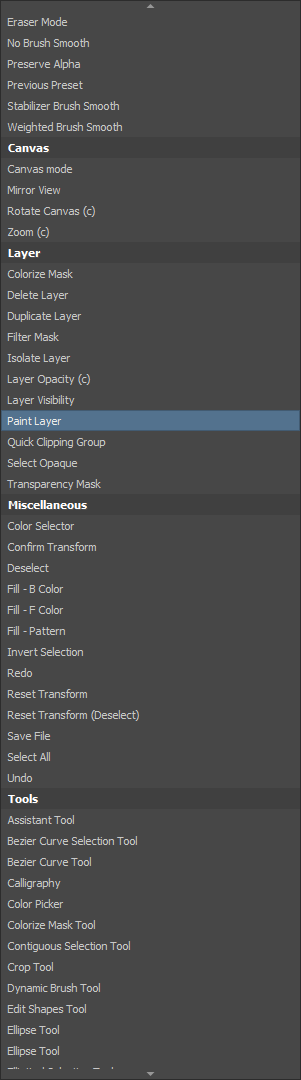 [plugin] Pie Menu v0.4 - Plugins - Krita Artists