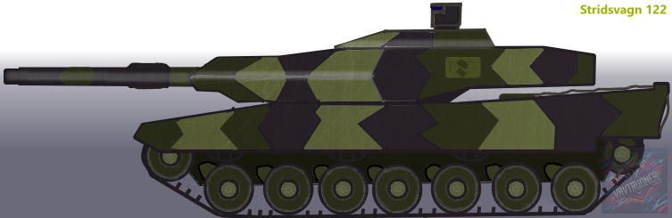 Swedish tank Strv 122 - Finished Artworks - Krita Artists