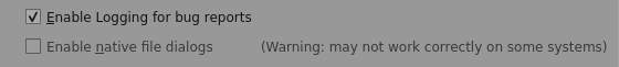 Enable native file dialogs