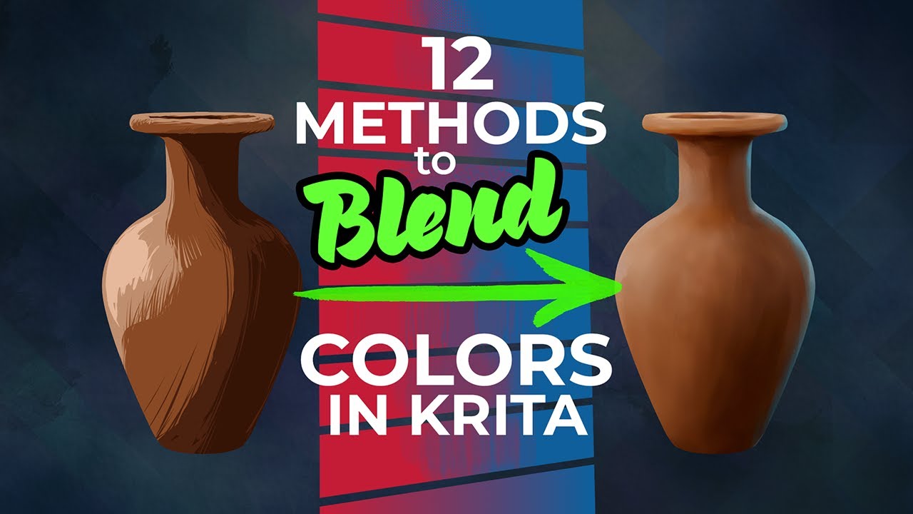 How to blend or mix colors in Krita Tutorials Krita Artists