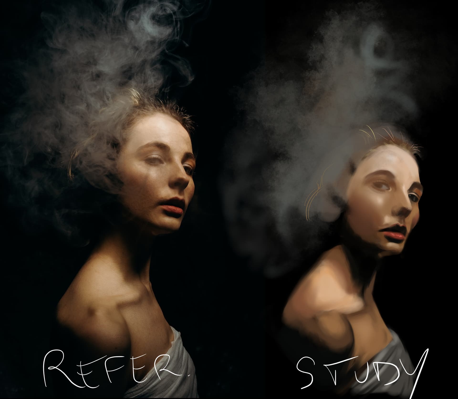 Photo study reference - Finished Artworks - Krita Artists