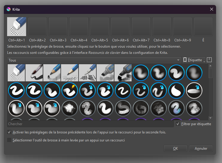Separate Brush/Eraser with Stable Size - General Questions - Krita