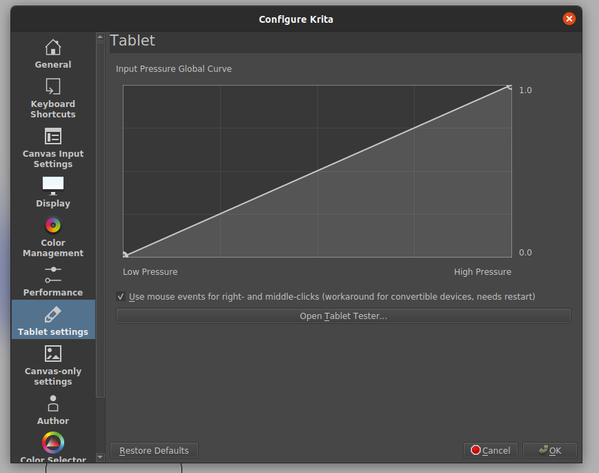 Krita Context Menu wont stay open General Questions Krita Artists