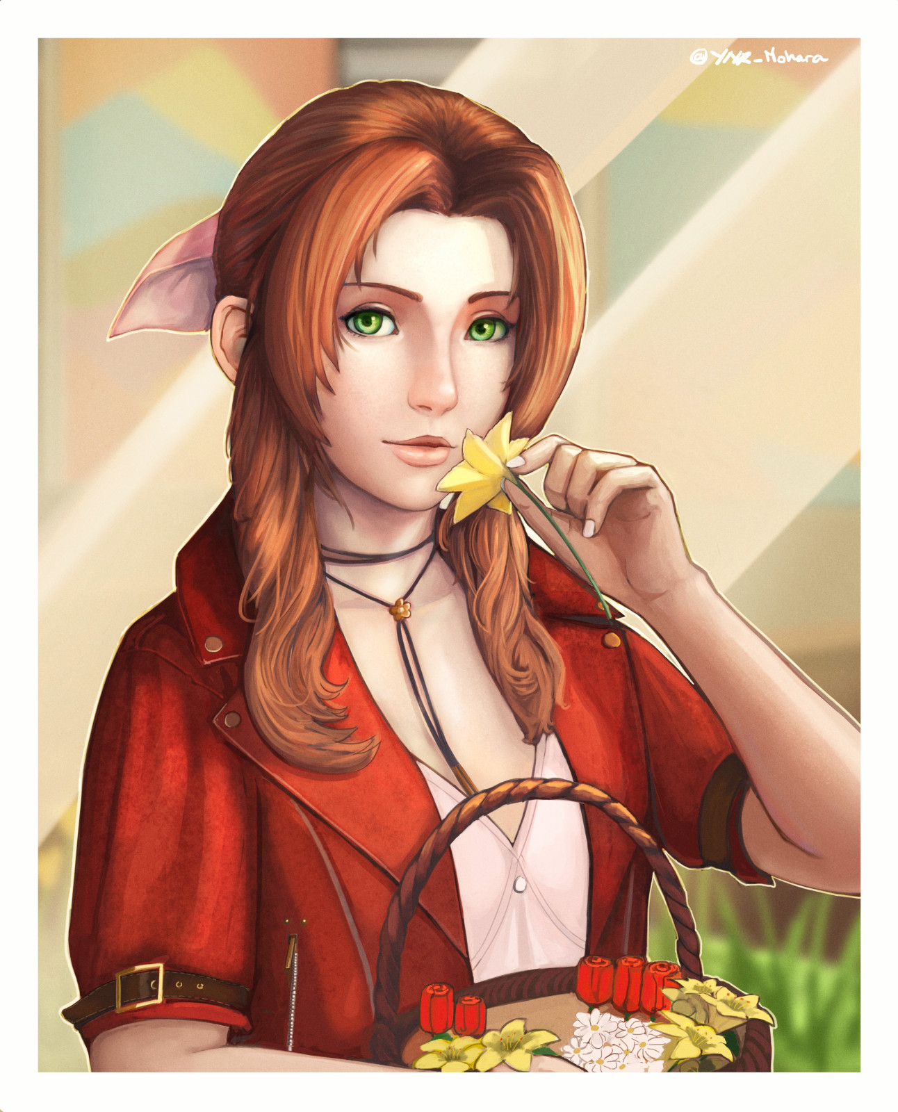 Aerith Flower Girl Finished Artworks Krita Artists