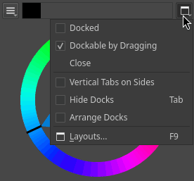 Drawpile dock headers