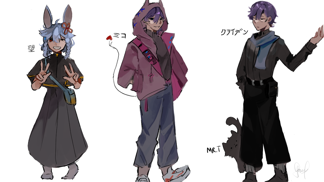 Oc Reference Background Not really finished but here's a oc reference sheet - Finished Artworks ...