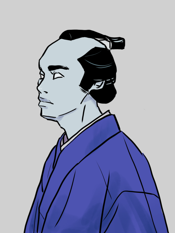 江戸の町人 // Edo townspeople Finished Artworks Krita Artists
