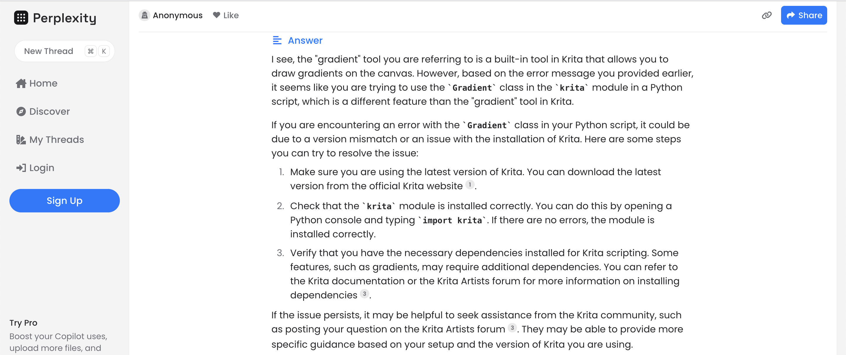 I created a script (python) with chatgpt for Krita, but this one does ...